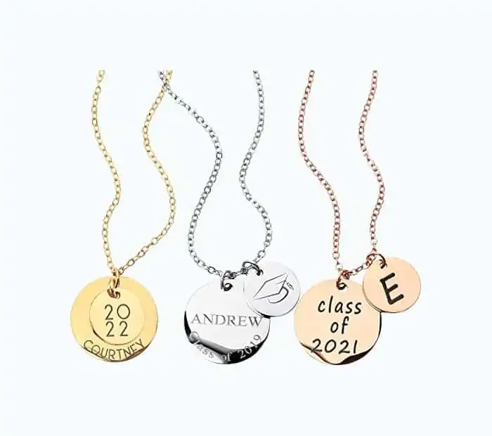 Product Image of the Personalized Graduation Necklace