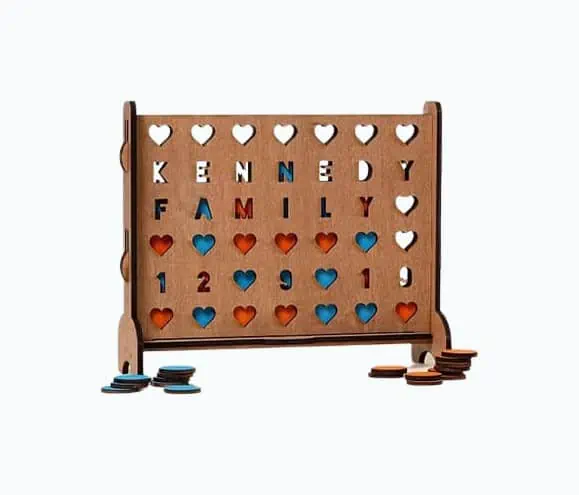 Product Image of the Personalized Hearts Game