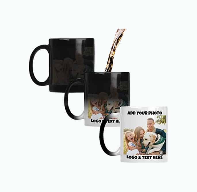 Product Image of the Personalized Heat Sensitive Photo Mug