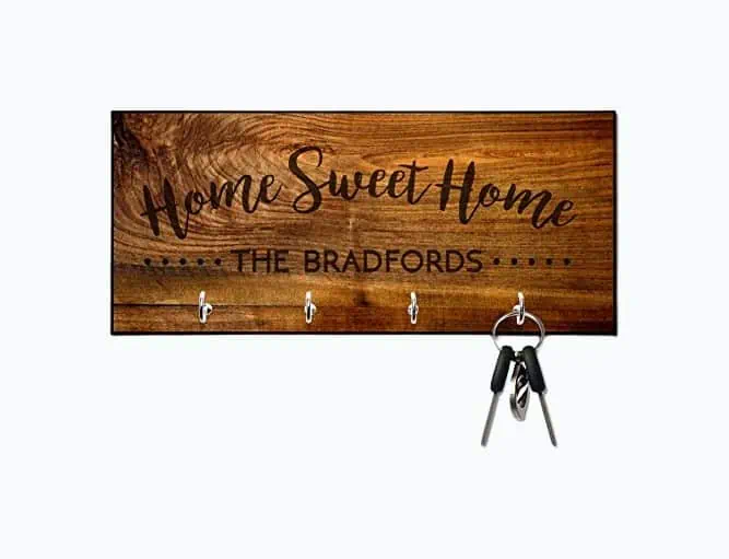 Product Image of the Personalized Home Key Hanger