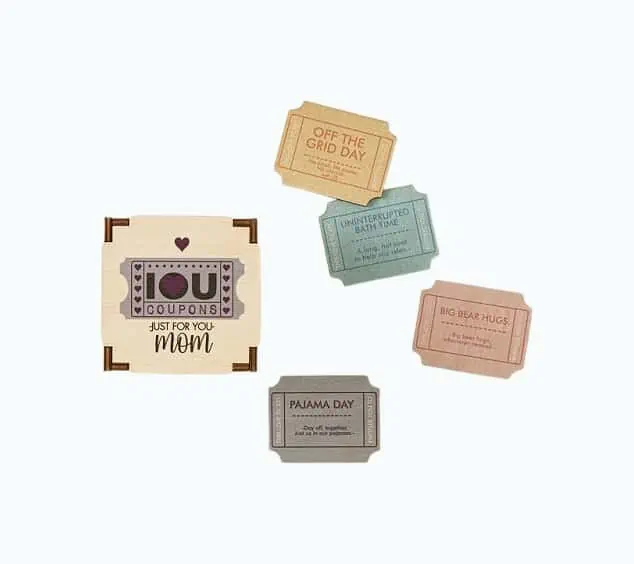 Product Image of the Personalized IOU Mom Coupons