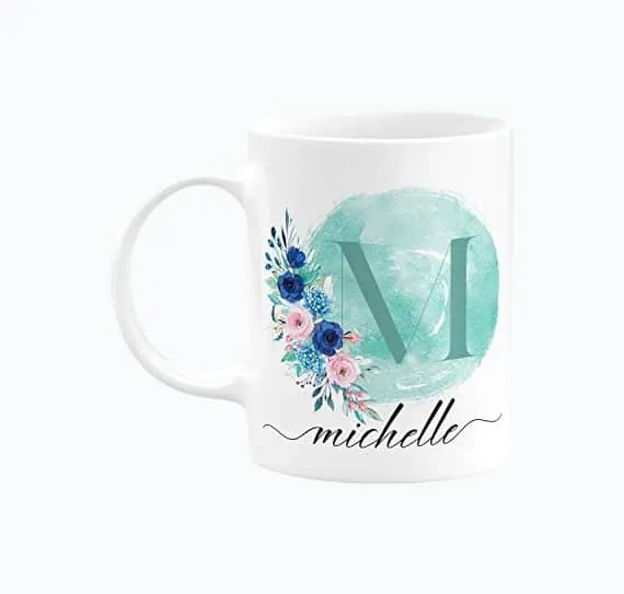 Product Image of the Personalized Initial Mug