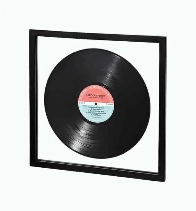 Product Image of the Personalized LP Record