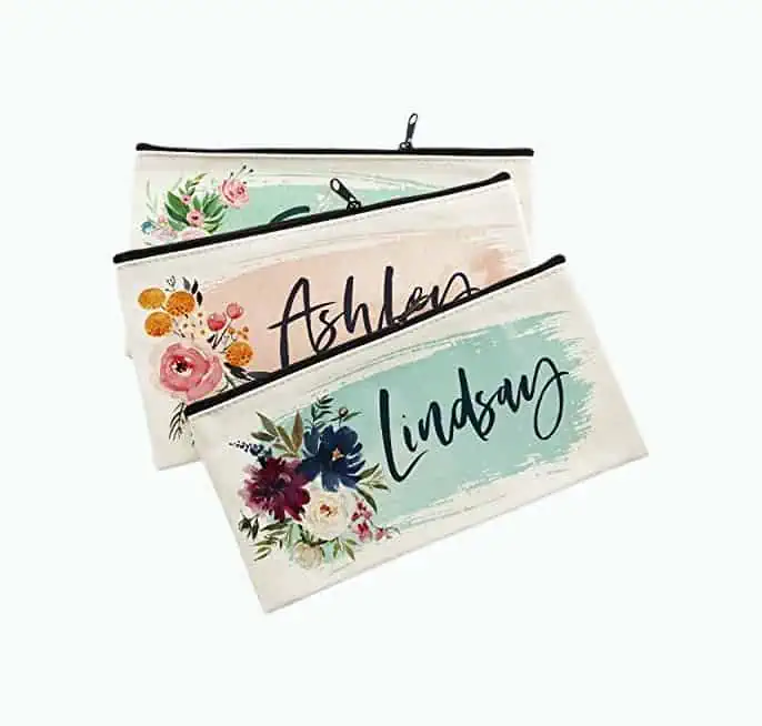 Product Image of the Personalized Makeup Bag