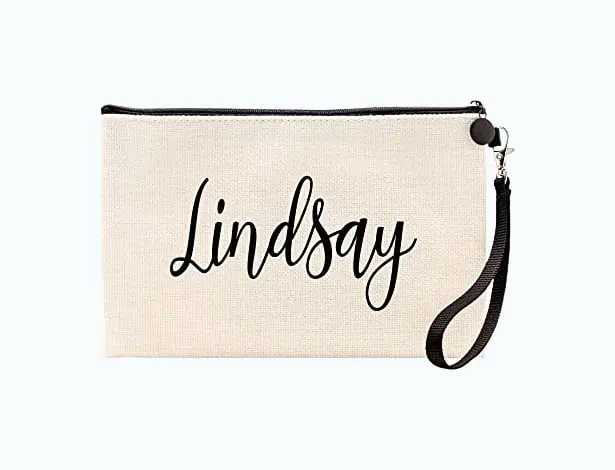 Product Image of the Personalized Makeup Cosmetic and Makeup Bag