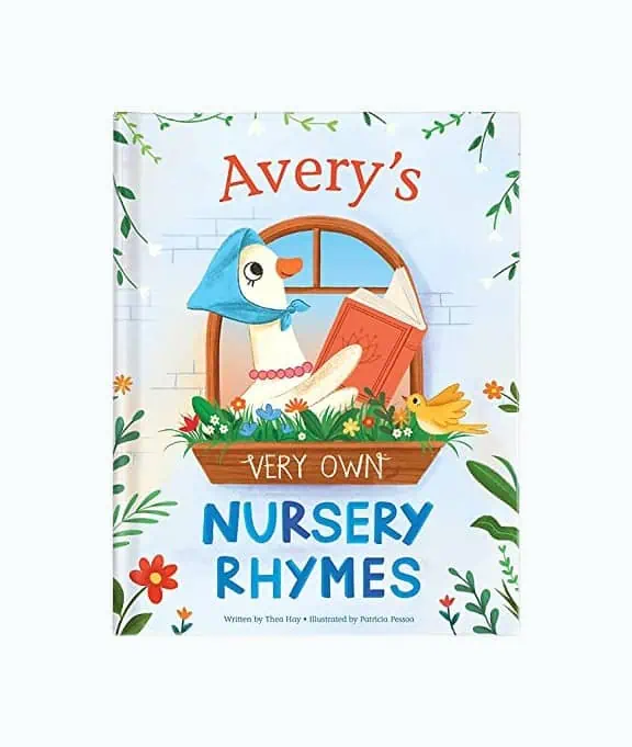 Product Image of the Personalized Nursery Rhymes Book