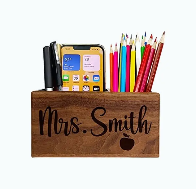 Product Image of the Personalized Pen Holder