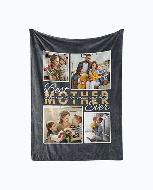 Product Image of the Personalized Photo Blanket