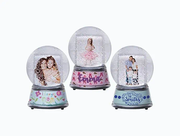 Product Image of the Personalized Photo Snow Globe
