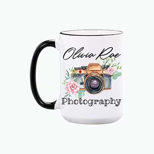 Product Image of the Personalized Photographer Coffee Mug