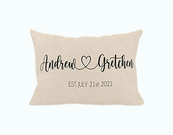 Product Image of the Personalized Pillow