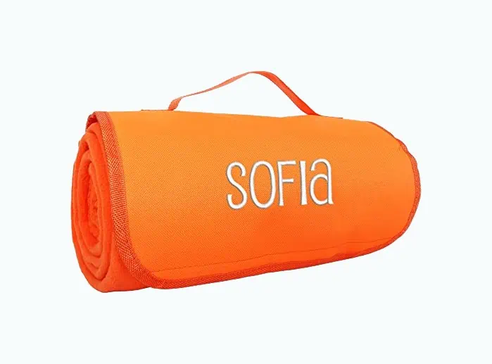 Product Image of the Personalized Portable Blanket