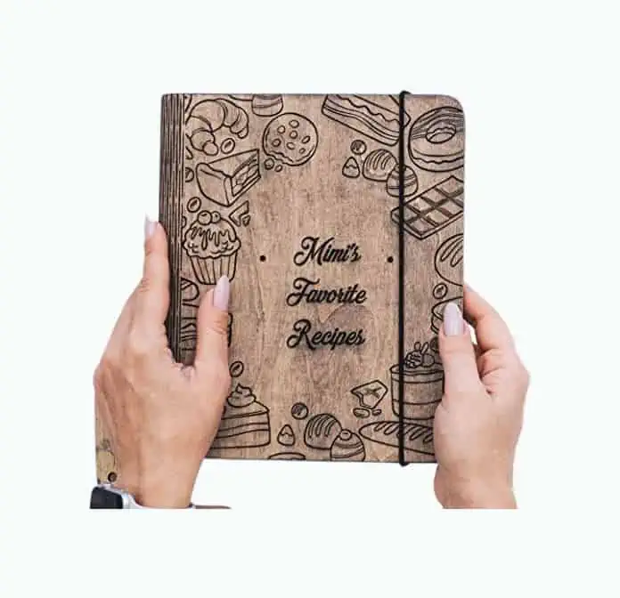Product Image of the Personalized Recipe Book