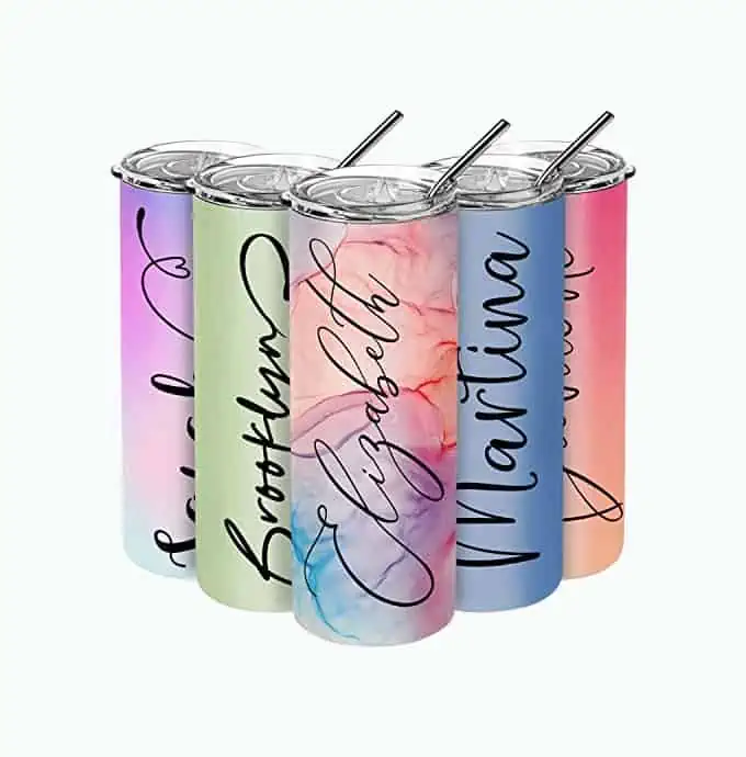 Product Image of the Personalized Skinny Tumbler
