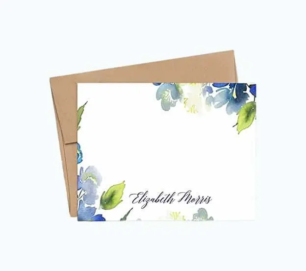 Product Image of the Personalized Stationery Set
