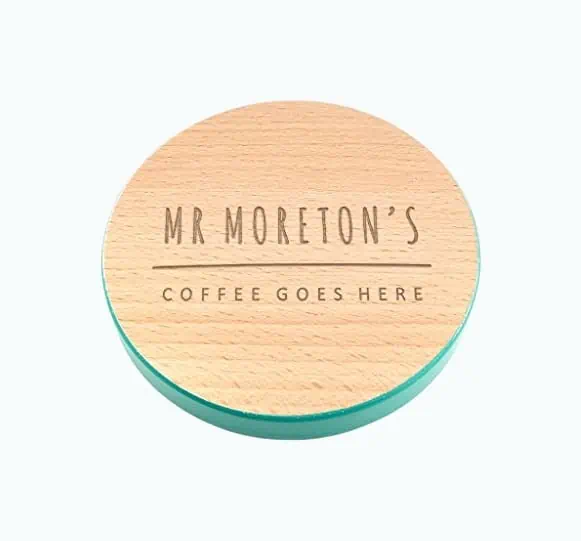 Product Image of the Personalized Teacher Coffee Coaster