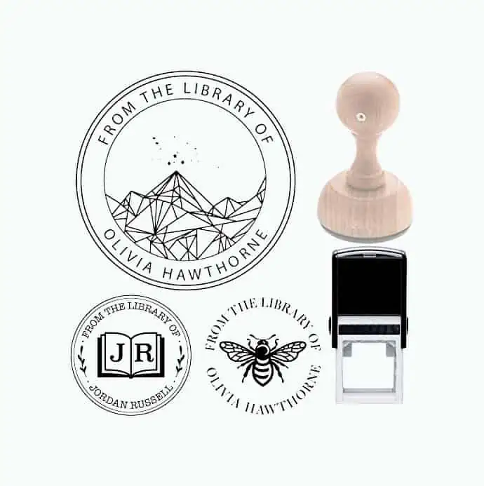 Product Image of the Personalized Teacher Stamp