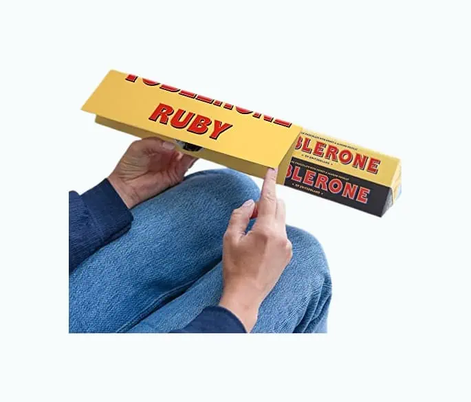 Product Image of the Personalized Toblerone Chocolate Bar