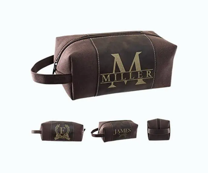 Product Image of the Personalized Toiletry Bag for Men