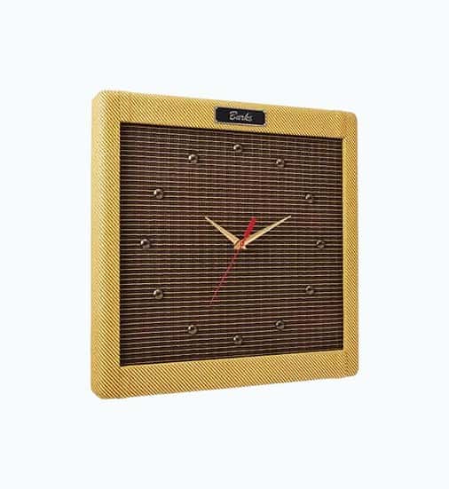 Product Image of the Personalized Vintage Amp Clock