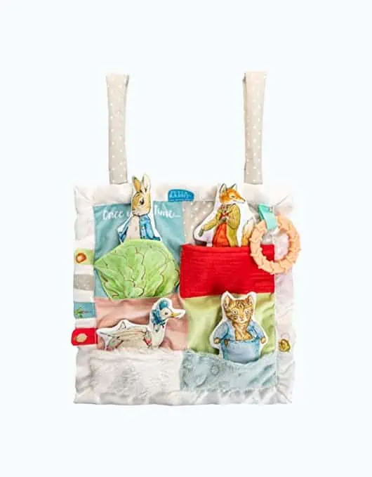 Product Image of the Peter Rabbit Activity Blanket