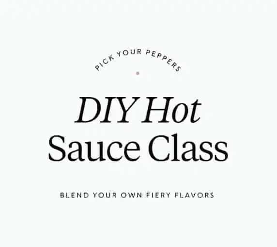 Product Image of the Pick Your Peppers: DIY Hot Sauce Class