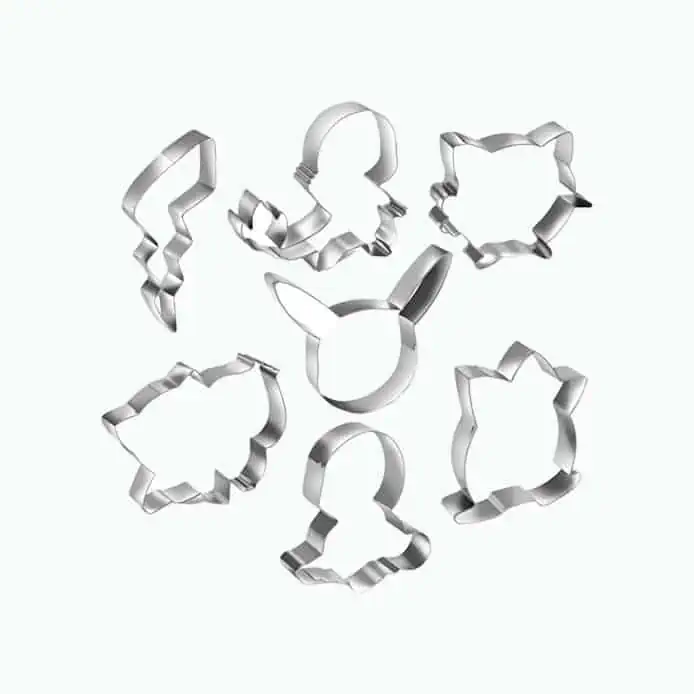 Product Image of the Pikachu Cookie Cutters