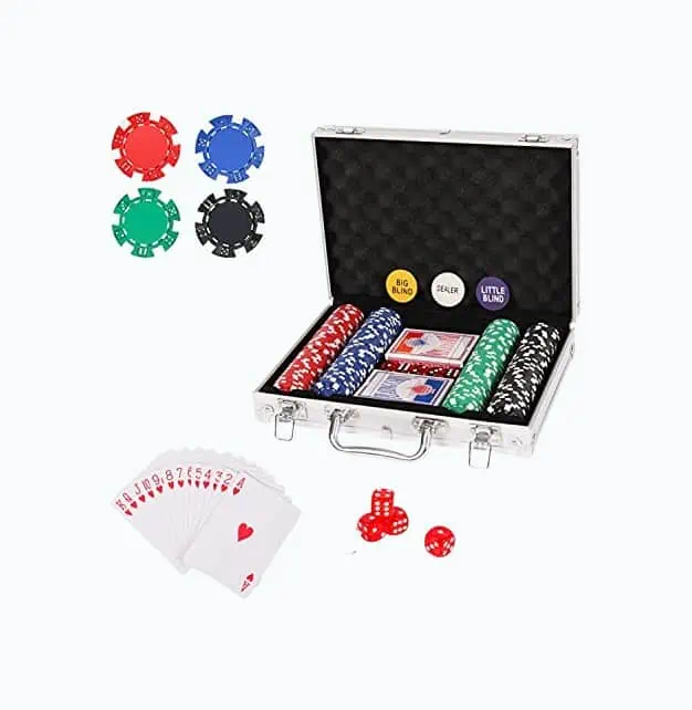 Product Image of the Poker Chip Set for Beginners