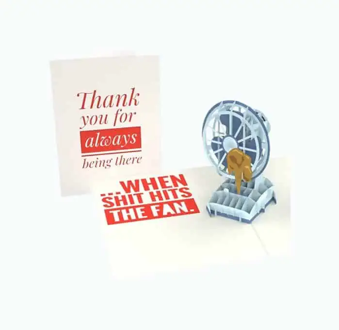 Product Image of the Pop Up Funny Father's Day Card
