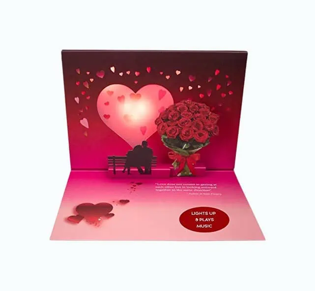 Product Image of the Pop Up Happy Anniversary Card