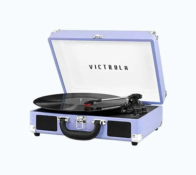 Product Image of the Portable Suitcase Record Player