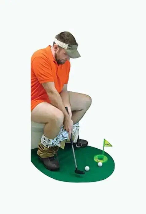 Product Image of the Potty Putter Toilet Time Golf Game