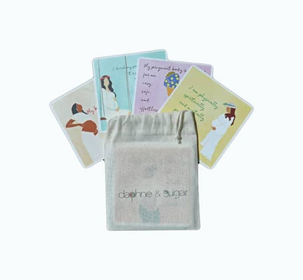 Product Image of the Pregnancy Affirmation Cards