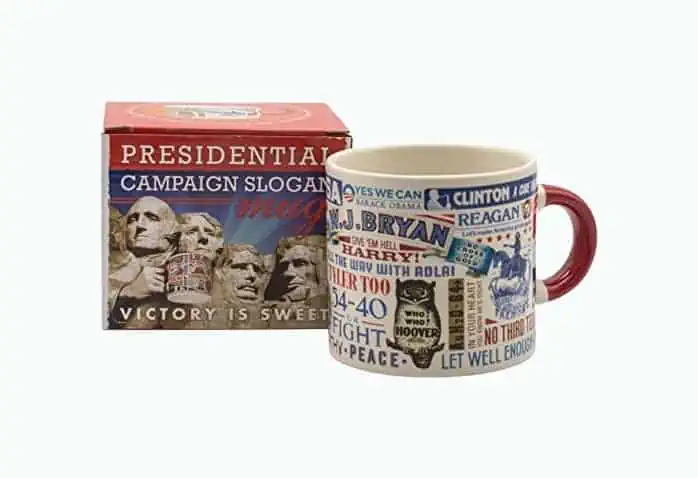 Product Image of the Presidential Slogan Mug