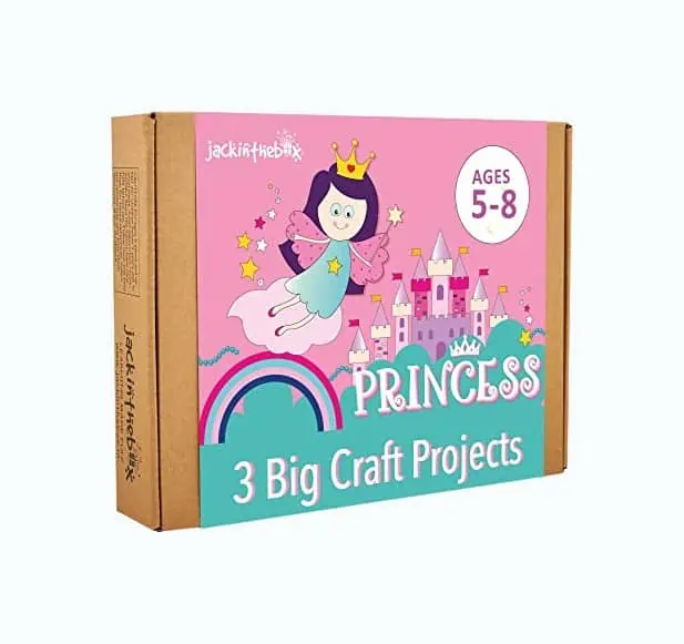 Product Image of the Princess 3-In-1 Craft Kit