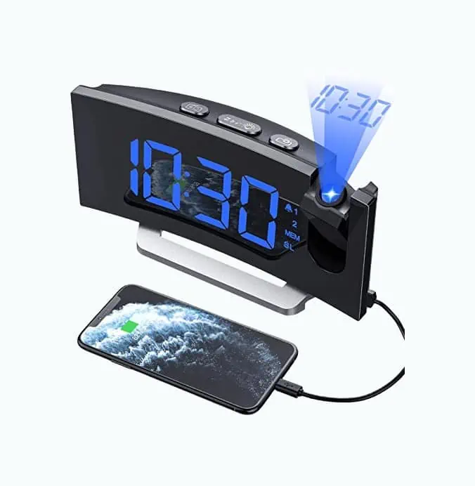 Product Image of the Projection Alarm Clock