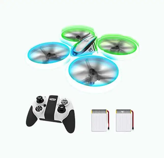 Product Image of the Quadcopter with Blue & Green Light 