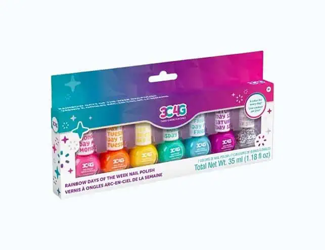 Product Image of the Rainbow Nail Polish