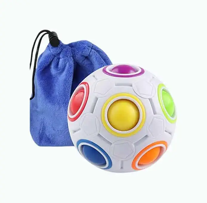 Product Image of the Rainbow Puzzle Ball