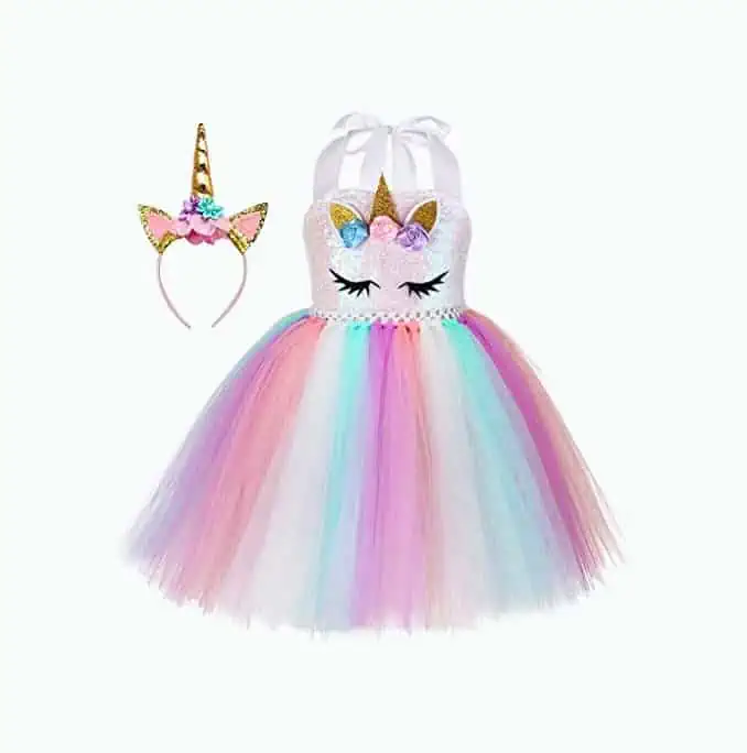 Product Image of the Rainbow Unicorn Dress-up Set