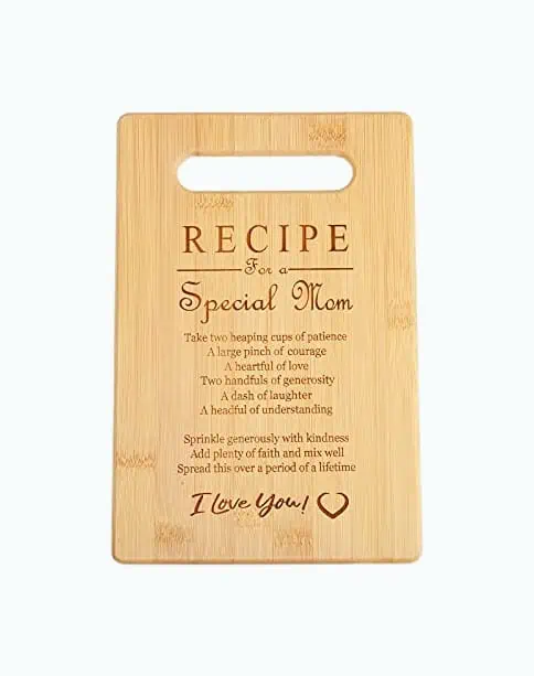 Product Image of the Recipe Bamboo Cutting Board
