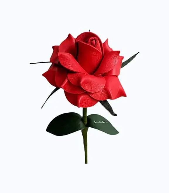 Product Image of the Red Leather Rose