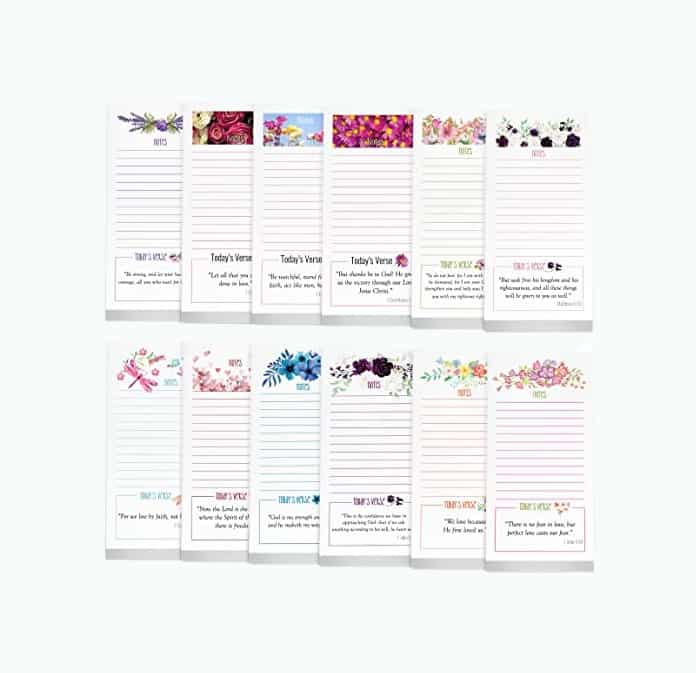 Product Image of the Religious Magnetic Notepad Set