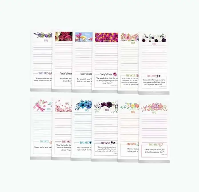 Product Image of the Religious Magnetic Notepad Set