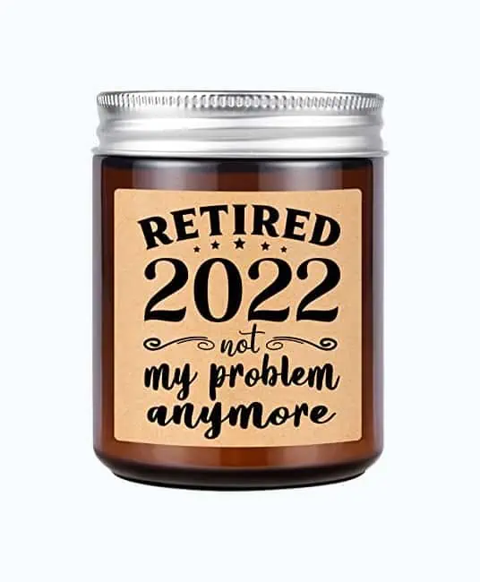 Product Image of the Retirement Candle