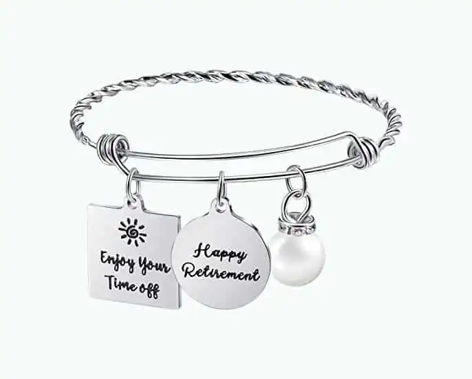 Product Image of the Retirement Charm Jewelry
