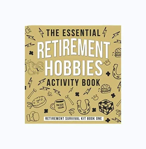 Product Image of the Retirement Hobbies Activity Book