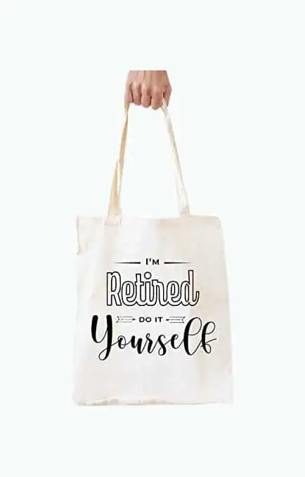 Product Image of the Retirement Tote Bag