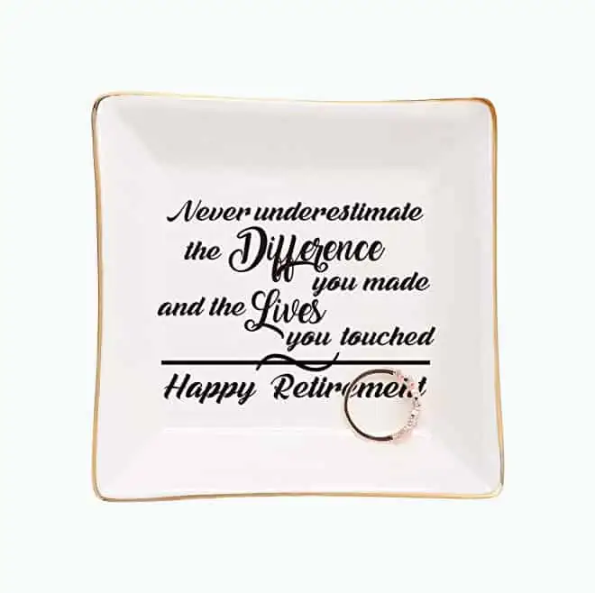 Product Image of the Retirement Trinket Tray