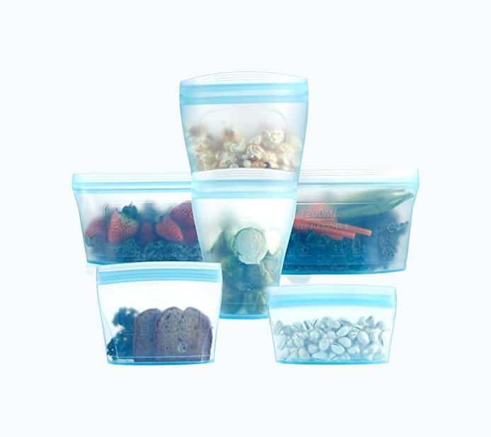 Product Image of the Reusable Food-Storage Bags